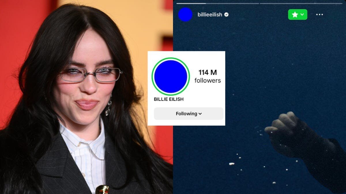 Billie Eilish 114M followers